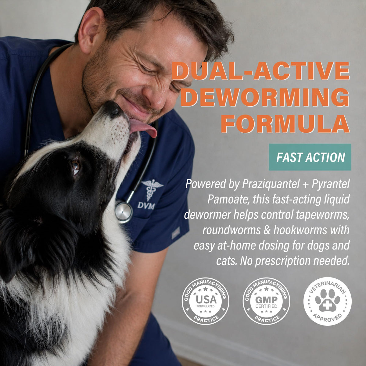 Dewormer for Dogs and Cats 3.38 fl oz L56452