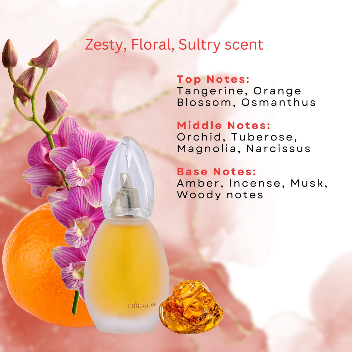 Perfume for Women Eau de Cologne Spray 1.7 Ounce O181
