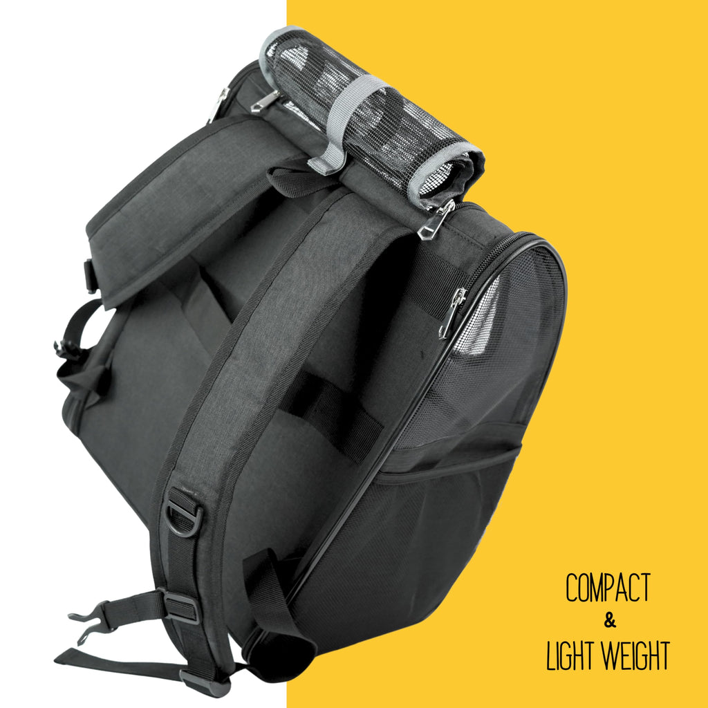 Pet Backpack Carrier for Dogs, Cats and Small Pets H8144