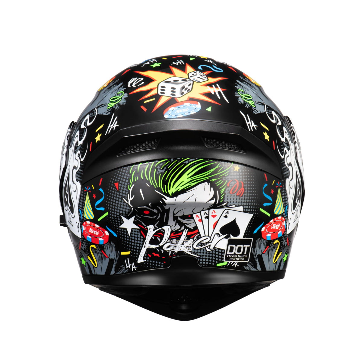 Motorcycle Dual Visor Flip up Modular Full Face Helmet O226