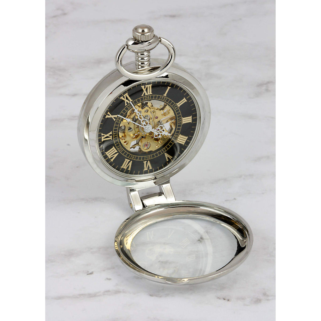 U.S. Coin Pocket Watch with Skeleton Movement G200440
