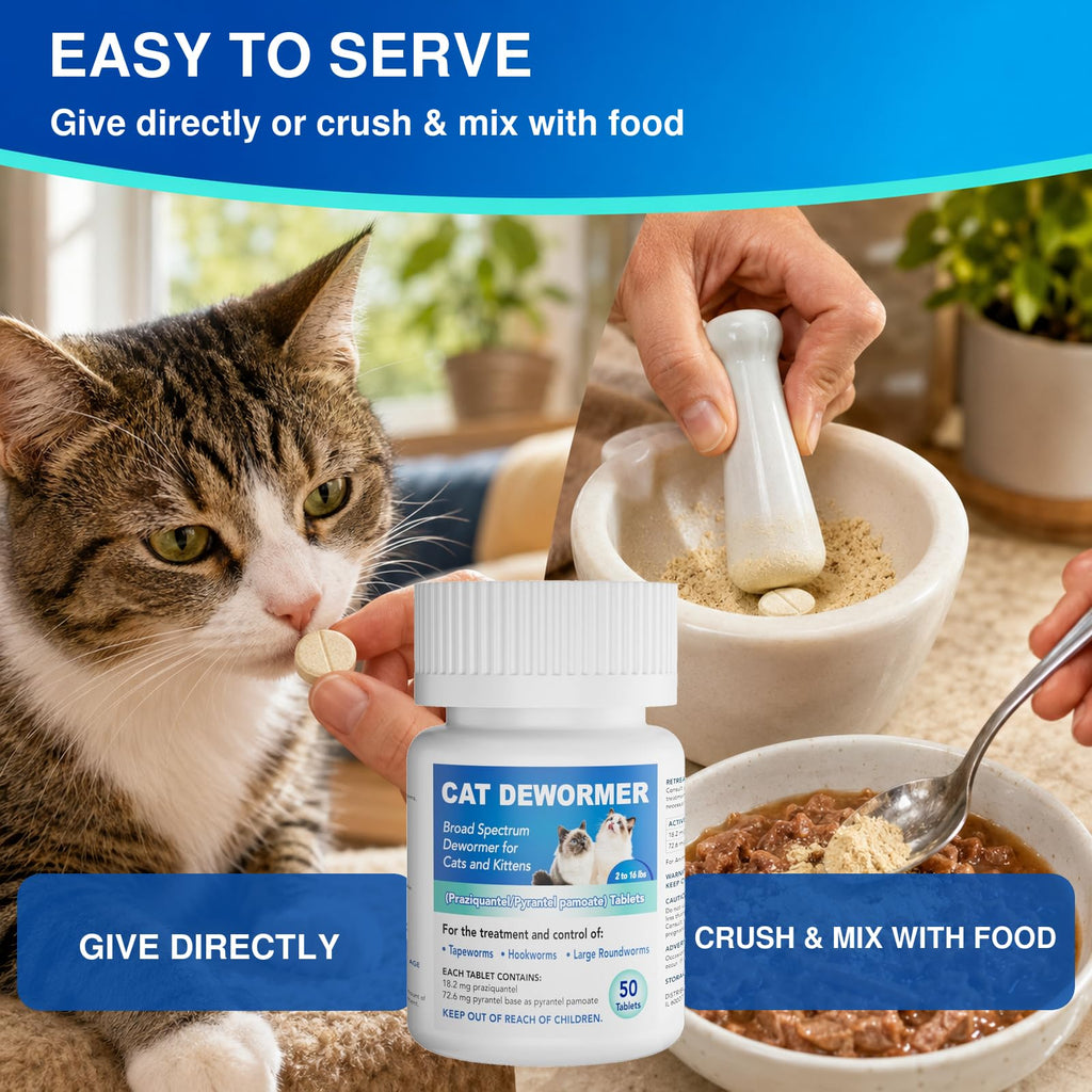 Cat Dewormer All Worms Broad Spectrum K5193