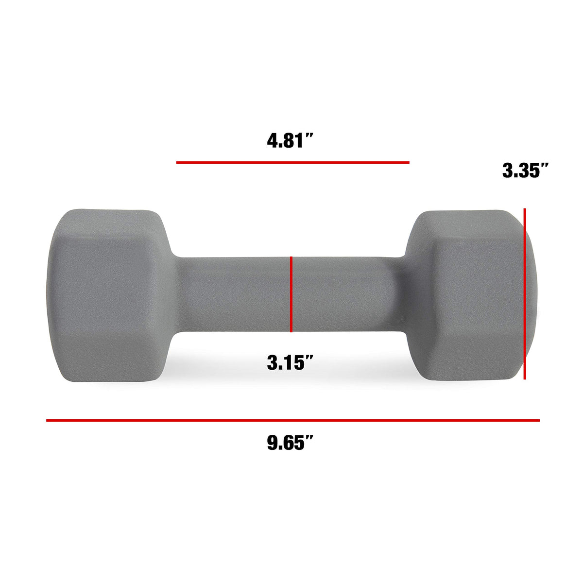 Neoprene Coated Dumbbells J6254