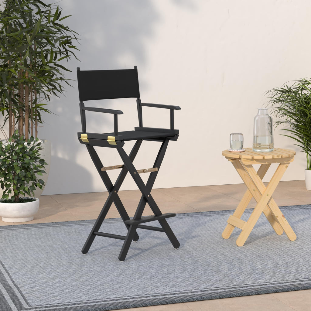 Black Bar Height Director's Chair Q80888