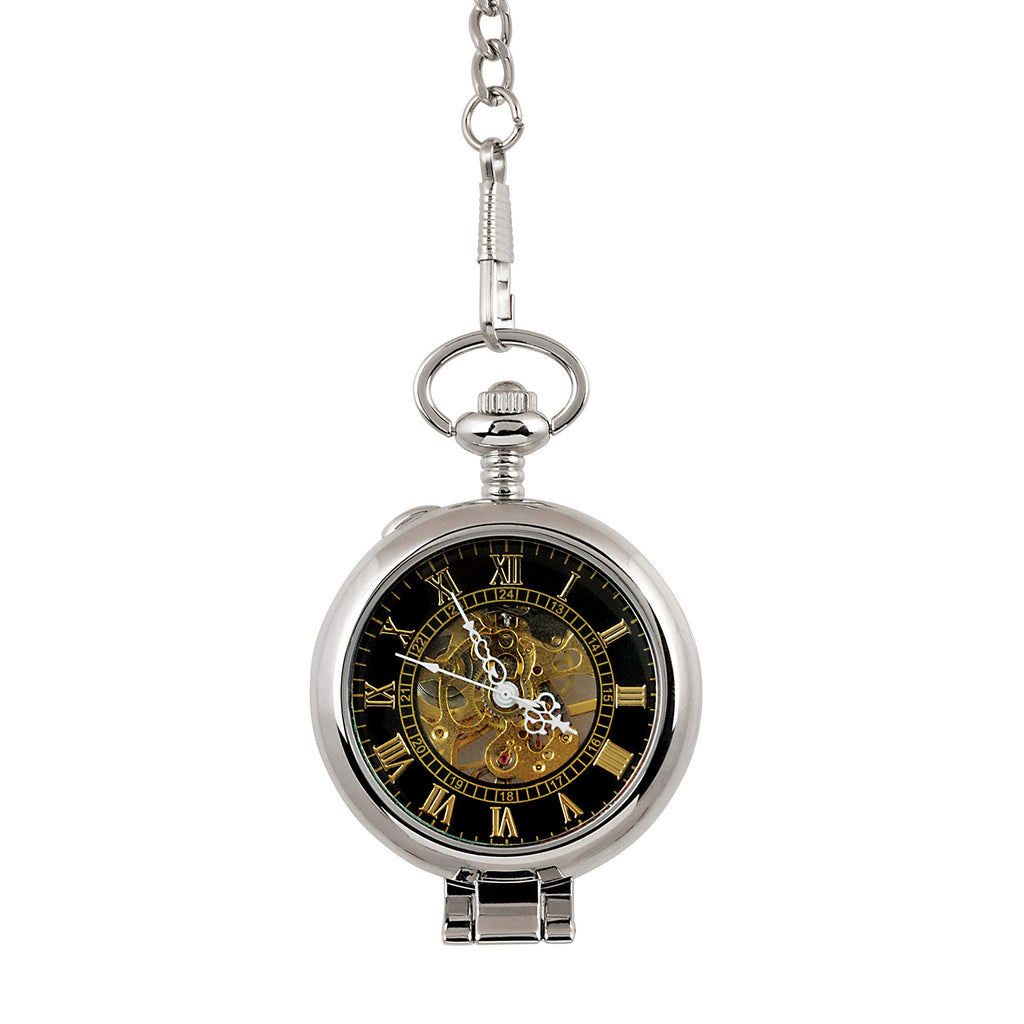 U.S. Coin Pocket Watch with Skeleton Movement G200440