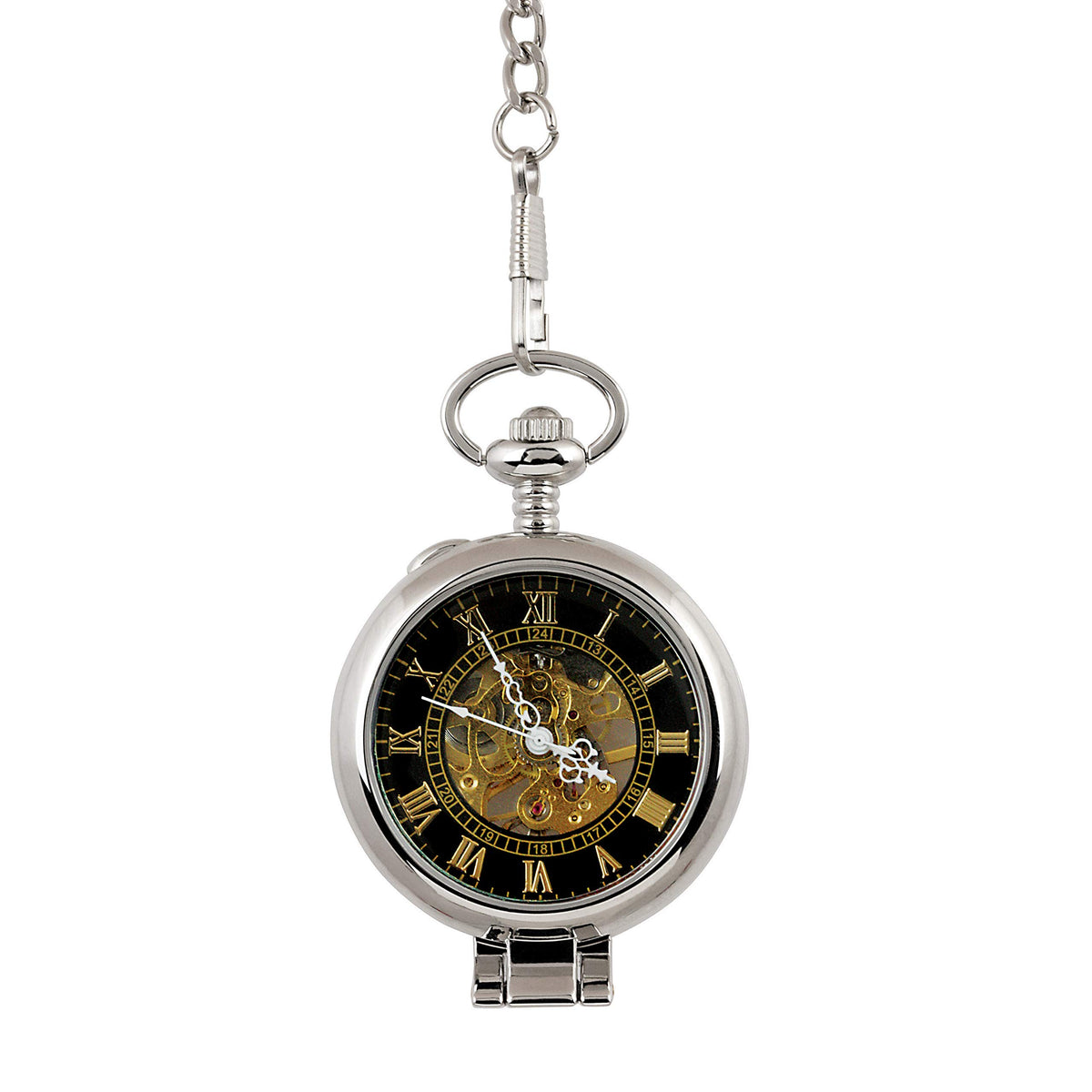 U.S. Coin Pocket Watch with Skeleton Movement G200440