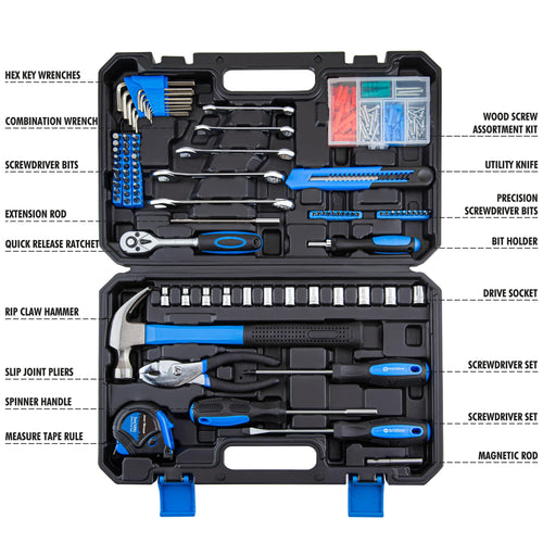 180-Piece Socket Wrench Tool Set F4844