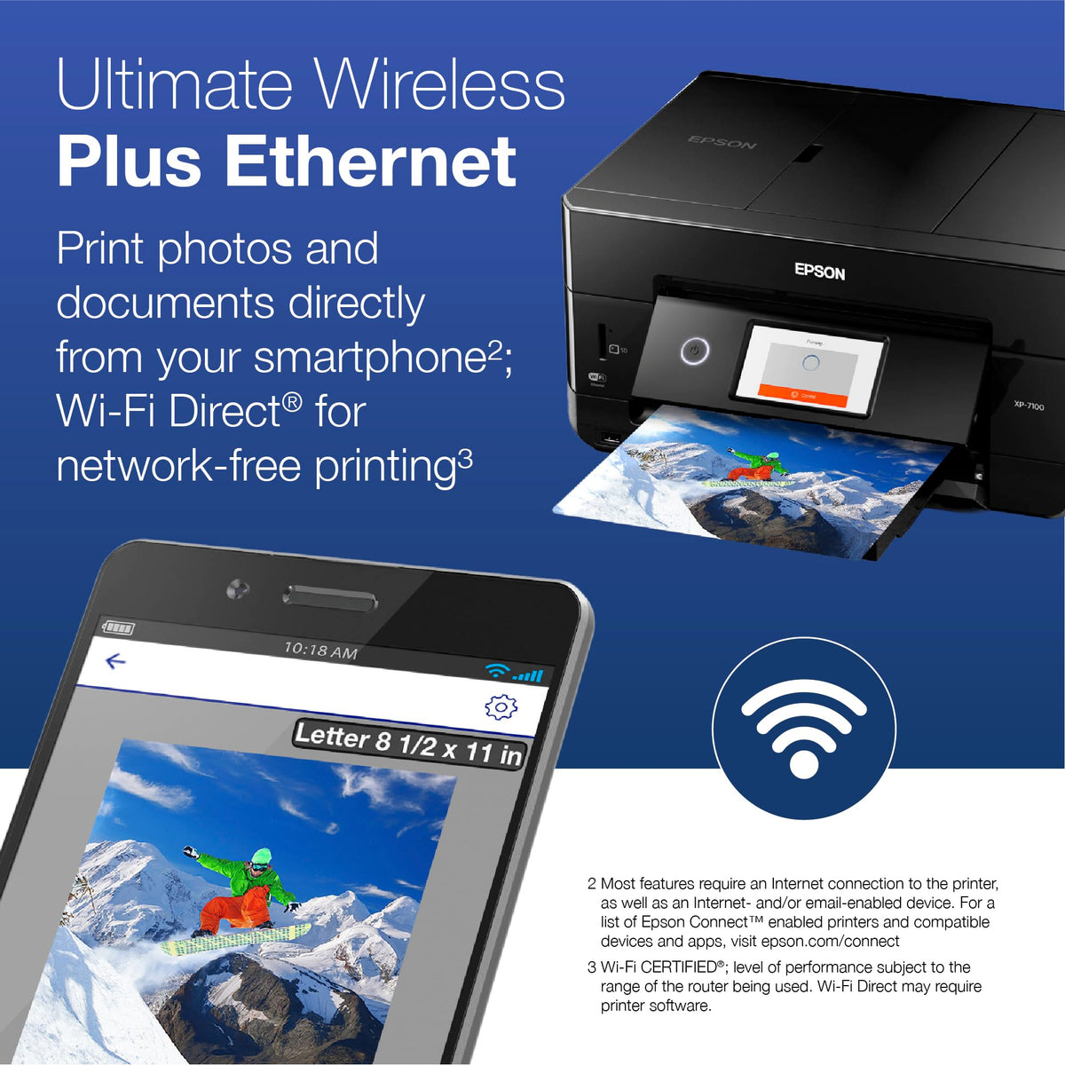 Wireless Color All-in-One Inkjet Printer Y519