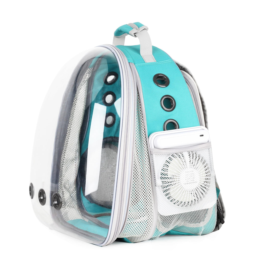 Expandable Cat Backpack with Mini Fan W695