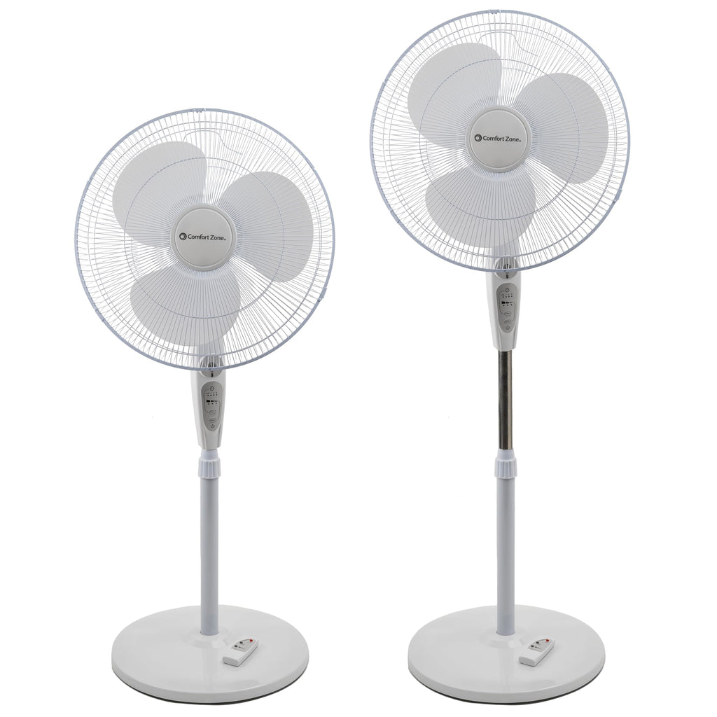 18-Inch Oscillating Pedestal Fan with Remote Control V752