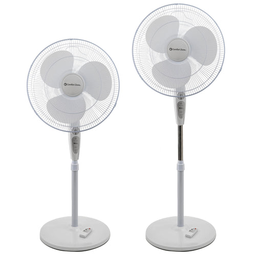 18-Inch Oscillating Pedestal Fan with Remote Control V752
