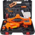 12V Electric Scissor Car Jack 3 Tons with Impact Wrench U732