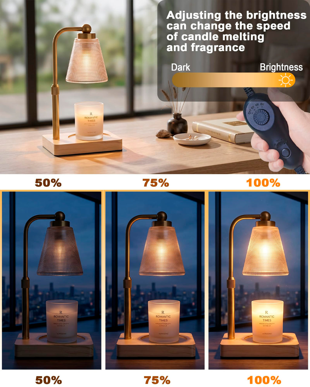 Candle Warmer Lamp with Timer U84771