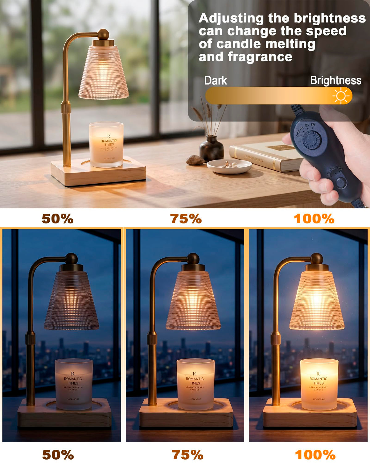 Candle Warmer Lamp with Timer U84771