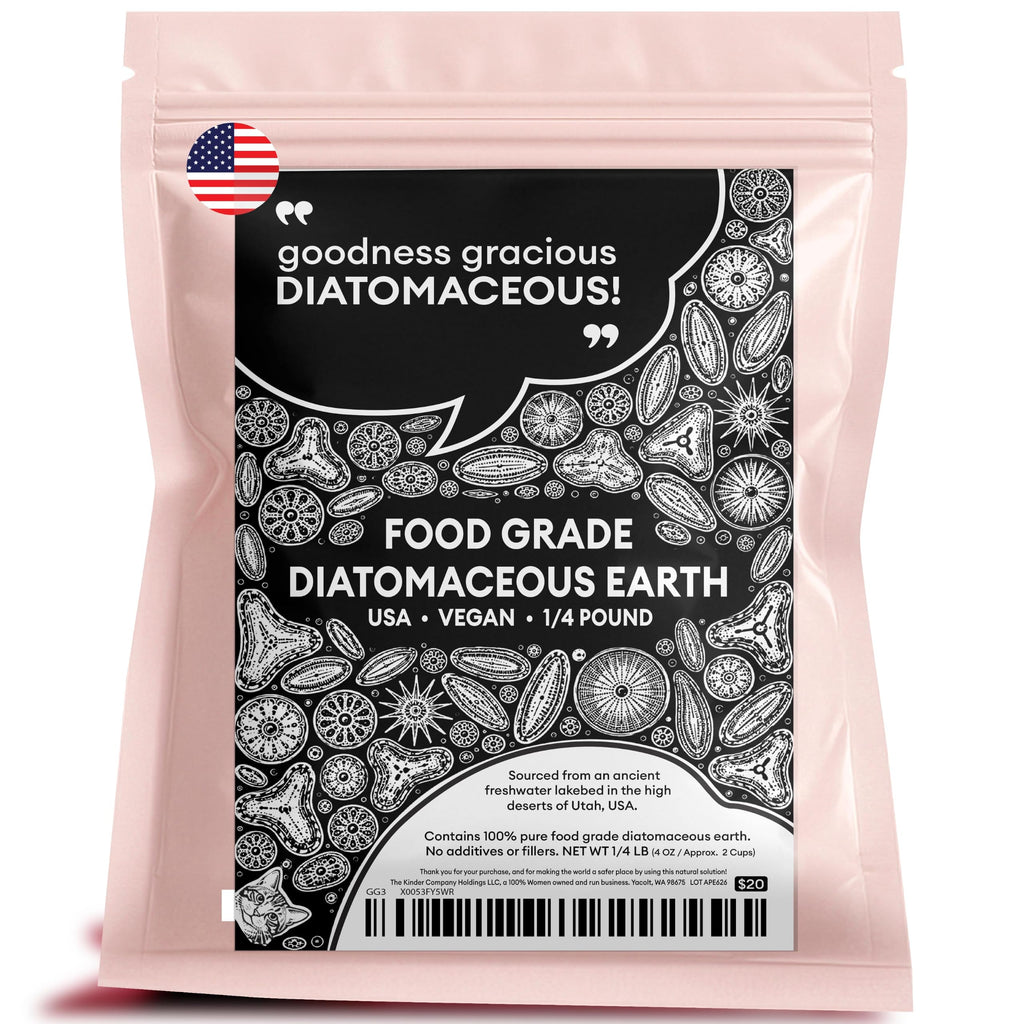 Food Grade Diatomaceous Earth Powder 1 Pint G8126