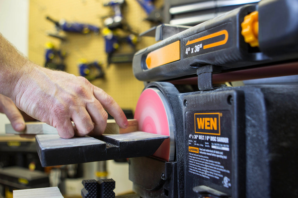 Benchtop Belt and Disc Sander with Cast Iron Base Z9473