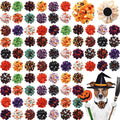 80 Pcs Halloween Dog Collar Flowers Bulk F467