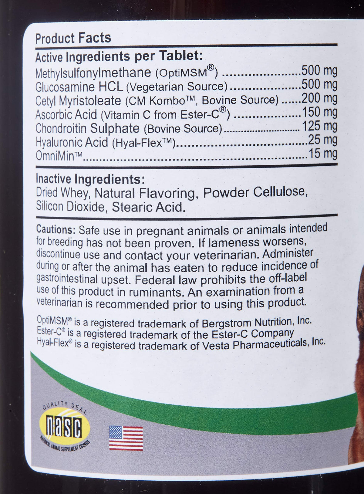 BioFlexa HA Hip and Joint Plus for Dogs, 60 Count O930571