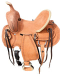 Genuine Leather Western Youth Saddle T974781