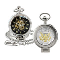 U.S. Coin Pocket Watch with Skeleton Movement G200440
